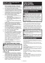 Preview for 5 page of Makita CP100D Instruction Manual