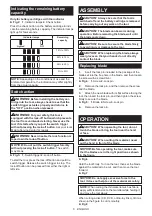 Preview for 6 page of Makita CP100D Instruction Manual