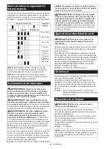 Preview for 59 page of Makita CS002G Instruction Manual