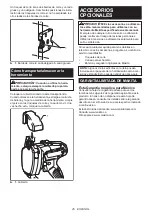 Preview for 25 page of Makita CS01 Instruction Manual