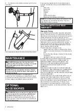 Preview for 8 page of Makita CT232RX Instruction Manual