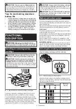 Preview for 33 page of Makita CT232RX Instruction Manual