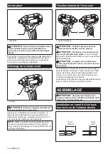 Preview for 14 page of Makita CT320R Instruction Manual