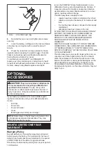 Preview for 38 page of Makita CT320R Instruction Manual