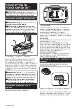 Preview for 42 page of Makita CT320R Instruction Manual