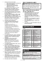 Preview for 118 page of Makita CW002GZ Instruction Manual