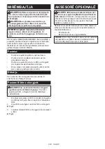 Preview for 203 page of Makita CW002GZ Instruction Manual