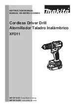 Preview for 1 page of Makita CX200RB Instruction Manual