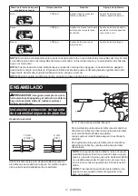 Preview for 37 page of Makita CX200RB Instruction Manual