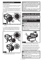 Preview for 13 page of Makita DAS180Z Instruction Manual