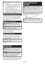 Preview for 17 page of Makita DBN600ZJ Instruction Manual