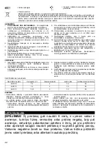 Preview for 22 page of Makita DC10WA Manual