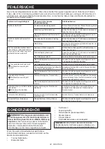 Preview for 34 page of Makita DCE090ZX1 Instruction Manual