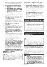 Preview for 58 page of Makita DCL140 Instruction Manual