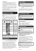 Preview for 61 page of Makita DCL181FZ Instruction Manual