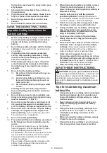 Preview for 10 page of Makita DCL184 Instruction Manual