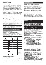 Preview for 29 page of Makita DCL184 Instruction Manual