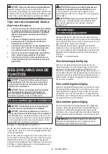 Preview for 46 page of Makita DCL184 Instruction Manual