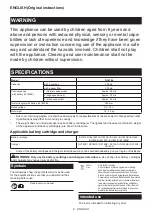 Preview for 8 page of Makita DCL184RF Instruction Manual