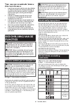 Preview for 46 page of Makita DCL280F Instruction Manual