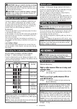 Preview for 11 page of Makita DCL281F Instruction Manual