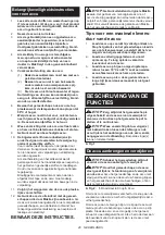 Preview for 40 page of Makita DCL281FZ Instruction Manual