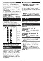 Preview for 64 page of Makita DCL281FZ Instruction Manual