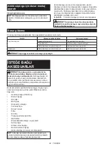 Preview for 82 page of Makita DCL281FZ Instruction Manual