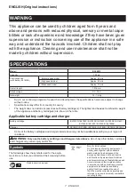 Preview for 7 page of Makita DCL281FZW Instruction Manual