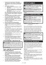 Preview for 38 page of Makita DCL281FZW Instruction Manual