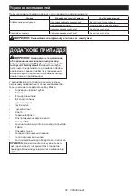 Preview for 50 page of Makita DCL281FZW Instruction Manual