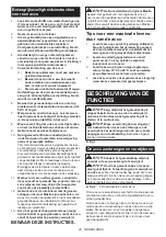 Preview for 46 page of Makita DCL282F Instruction Manual