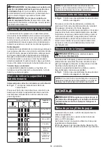 Preview for 55 page of Makita DCL282F Instruction Manual