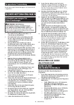 Preview for 61 page of Makita DCL282FZ Instruction Manual