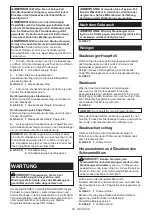 Preview for 66 page of Makita DCL282FZ Instruction Manual