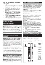 Preview for 11 page of Makita DCL283FZW Instruction Manual