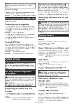 Preview for 13 page of Makita DCL283FZW Instruction Manual