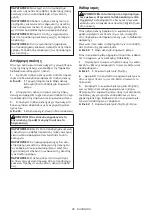 Preview for 95 page of Makita DCL283FZW Instruction Manual