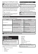 Preview for 16 page of Makita DCL285F Instruction Manual