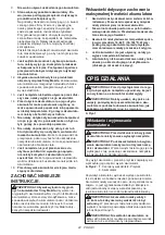 Preview for 22 page of Makita DCL286F Instruction Manual