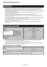 Preview for 78 page of Makita DCL286F Instruction Manual