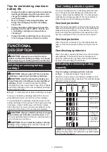 Preview for 7 page of Makita DCS552ZJ Instruction Manual