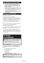 Preview for 10 page of Makita DCS552ZJ Instruction Manual