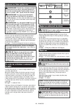 Preview for 68 page of Makita DCS553RTJ Instruction Manual