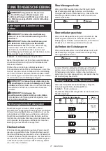 Preview for 77 page of Makita DCS553RTJ Instruction Manual