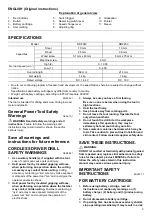 Preview for 3 page of Makita DDF453SFE Instruction Manual