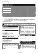 Preview for 4 page of Makita DDF485RAJ Instruction Manual