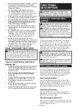 Preview for 8 page of Makita DFR551 Instruction Manual