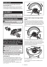 Preview for 11 page of Makita DGA412 Instruction Manual