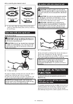 Preview for 15 page of Makita DGA412 Instruction Manual